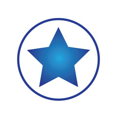 Obraz premium Star icon Template