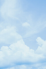 blue sky with clouds