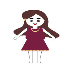 Line drawing cartoon on white background.