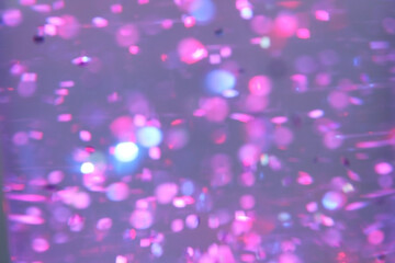 abstract texture multicolored sequins with bokeh effect