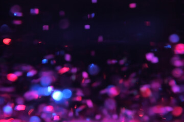 abstract texture multicolored sequins with bokeh effect