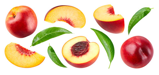 Peach collection Clipping Path