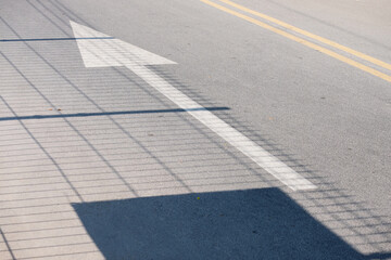 traffic sign on the street