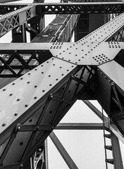 Bridge detail over the river