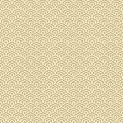 colorful simple vector pixel art beige seamless pattern of minimalistic geometric scaly hexagon pattern in japanese style