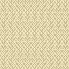 colorful simple vector pixel art beige seamless pattern of minimalistic geometric scaly hexagon pattern in japanese style