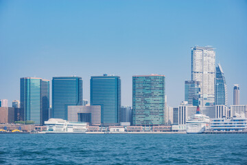 Fototapeta premium Day city view of Kowloon.