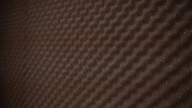 sponge studio recordings. details in a recording studio. 4k video.