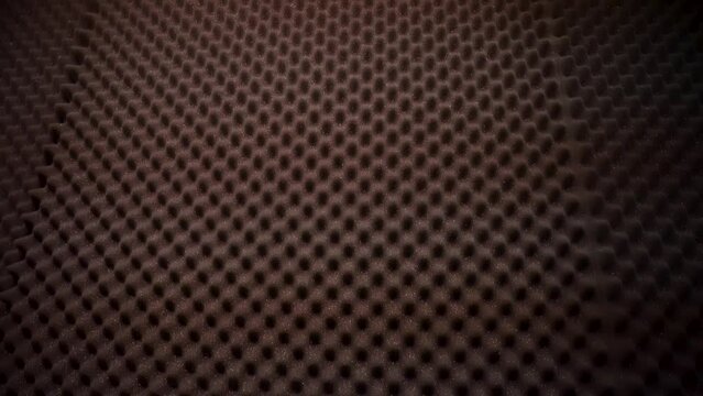 sponge studio recordings. details in a recording studio. 4k video.