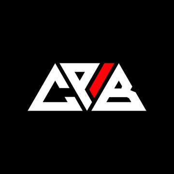 CPB triangle letter logo design with triangle shape. CPB triangle logo design monogram. CPB triangle vector logo template with red color. CPB triangular logo Simple, Elegant, and Luxurious Logo...
