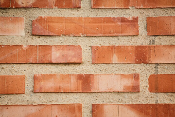 Obraz premium Textura de ladrillos rojos