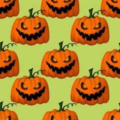 Halloween seamless pumpkin pattern for fabrics and textiles and packaging and gifts and cards and linens and kids