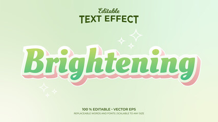 Brightening Editable Text Effects