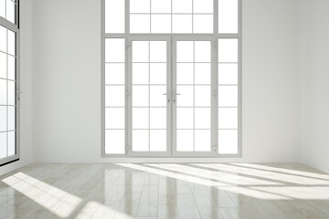 Fototapeta premium Modern interior design. 3D illustration