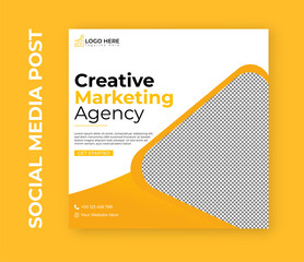 Digital marketing expert Social media post Template, Creative marketing expert media post Template,