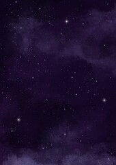 night sky with stars