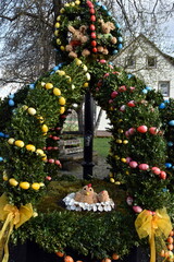 Osterbrunnen im ländlichen Raum