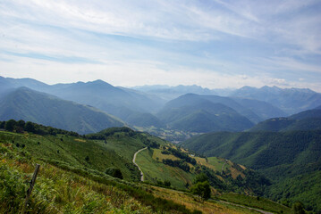 Summer scenery in the French Pyrenees
