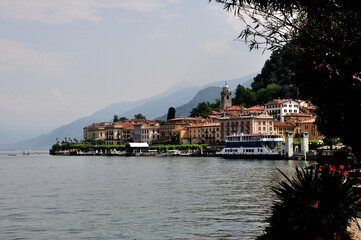 View on the island in Italy