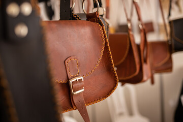 Bolsas em couro