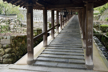 長谷寺　登廊　奈良県桜井市初瀬