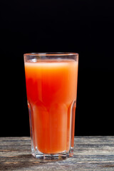 citrus natural real juice from red ripe and juicy grapefruit