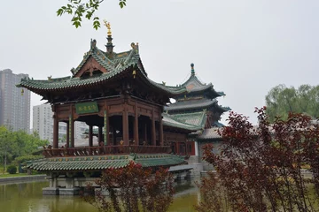 Wandcirkels  chinese temple  © ClossAdt