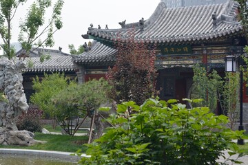 japanese garden in spring