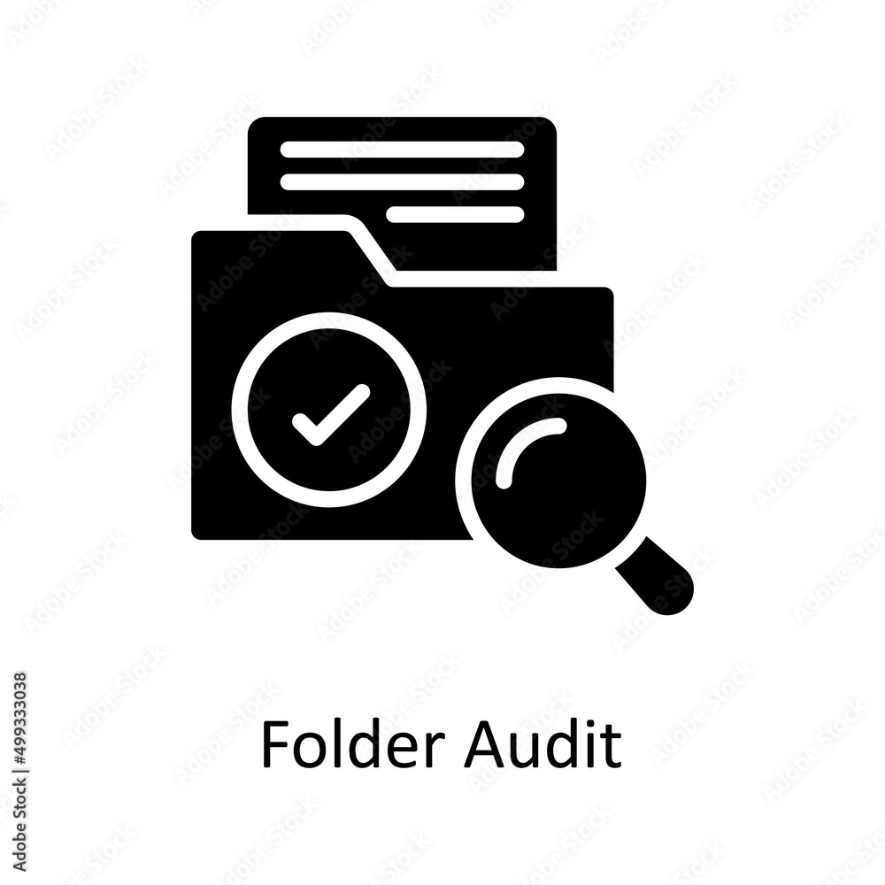 Poster folder audit vector solid icons for your digital or print projects.