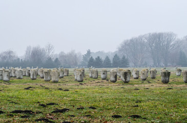 Memorial Cemetery of NOR fighters, within the complex of the City Cemetery in Novi Sad.