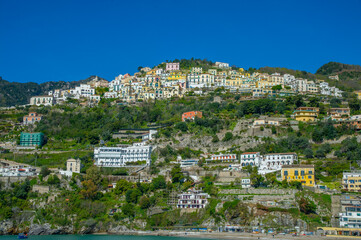 Obraz premium Amalfi Coast Italy 2022 april 15