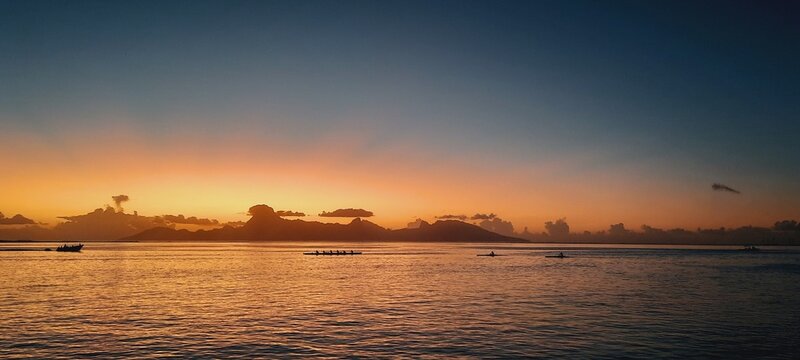 activit&eacute;s nautiques dans le lagon de Tahiti