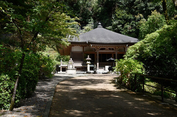 Fototapeta na wymiar 長谷寺　弘法大師御影堂　奈良県桜井市初瀬