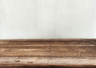 wooden wall and wood floor