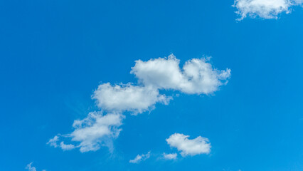 Fototapeta na wymiar 青空と雲の背景素材