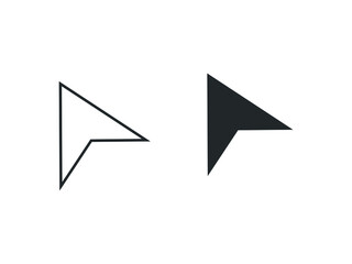 Cursor icon for graphic design projects