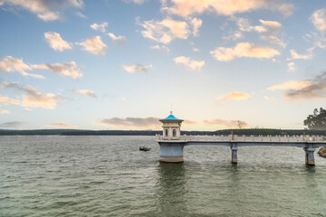 Fototapeta premium lighthouse on the pier