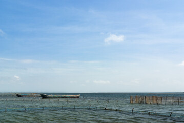 Prawn fishing boats, nothern Sri Lanka