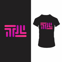 Modern t shirt design template