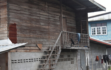 old house in the town