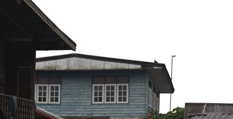 old wooden house
