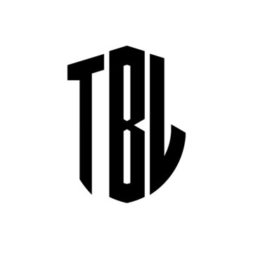 TBL letter logo design. TBL modern letter logo with black background. TBL creative  letter logo. simple and modern letter logo. vector logo modern alphabet font overlap style. Initial letters TBL 