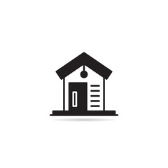 home building icon vector illustration