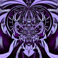 square format intricate pattern and design