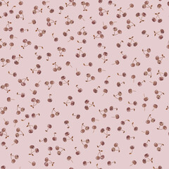 可愛いフルーツのシームレスなパターン。テキスタイル、壁紙、包装紙のデザイン。