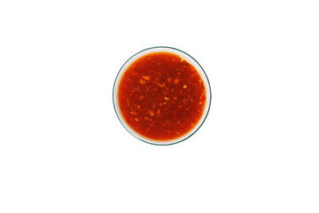 A cup of Thai seafood and hot pot sauce, the sauce is delicious