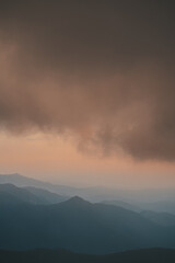 Dawn at Doi Inthanon National Park Thailand