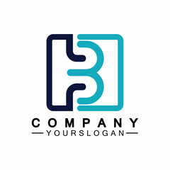 letter B logo vector, letter B business logo,Modern unique creative B logo design, Minimal B initial based vector icon.