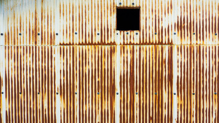 Old rusted galvanized iron texture material_09