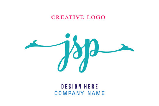 JSP  lettering logo is simple, easy to understand and authoritative